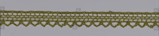 Δαντέλα 126909 Gold